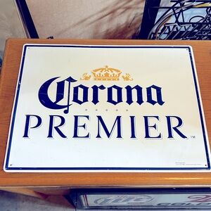 Corona Premier Tin Wall Sign